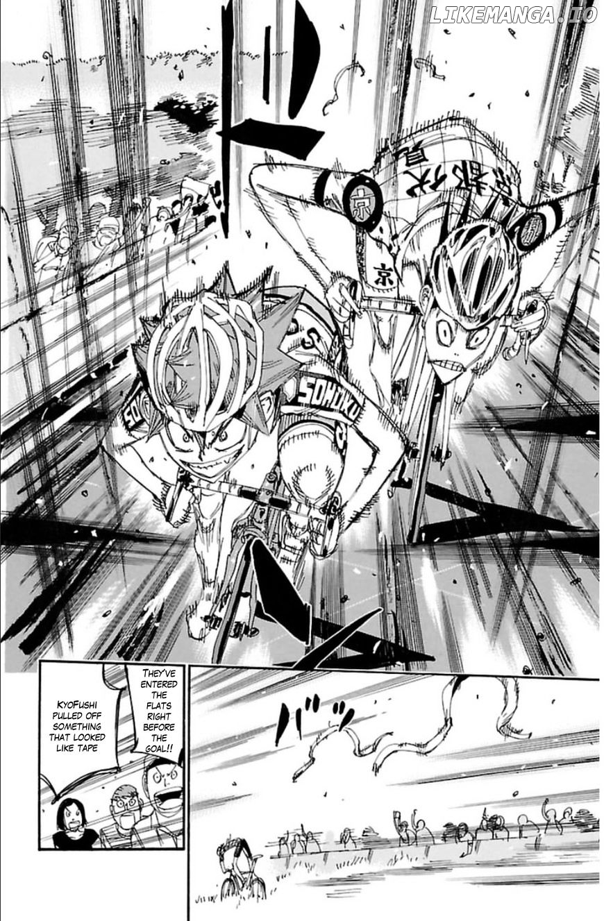 Yowamushi Pedal Chapter 344 - page 3