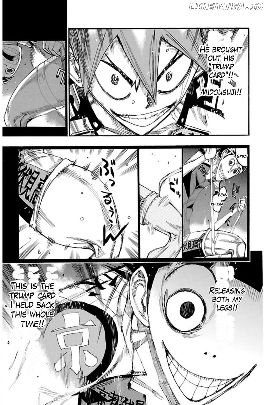 Yowamushi Pedal Chapter 344 - page 4