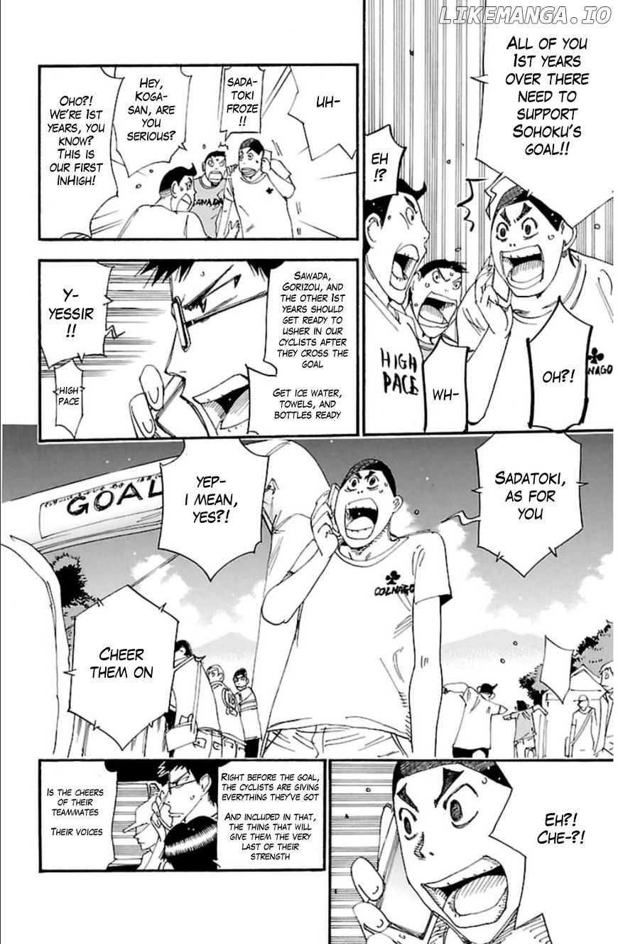 Yowamushi Pedal Chapter 344 - page 7