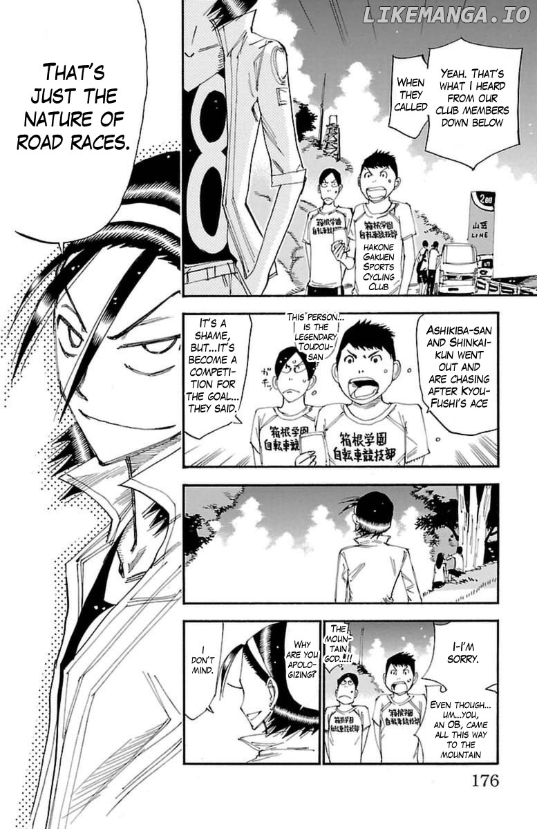 Yowamushi Pedal Chapter 398 - page 4