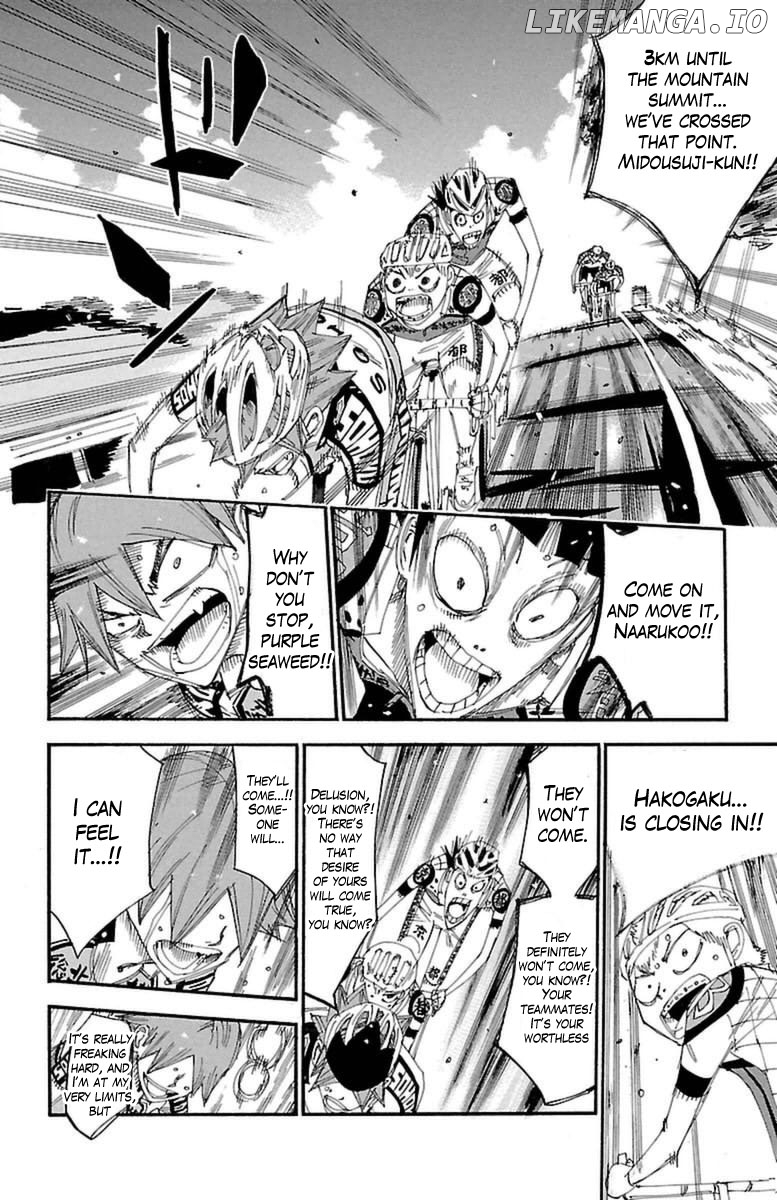 Yowamushi Pedal Chapter 398 - page 9