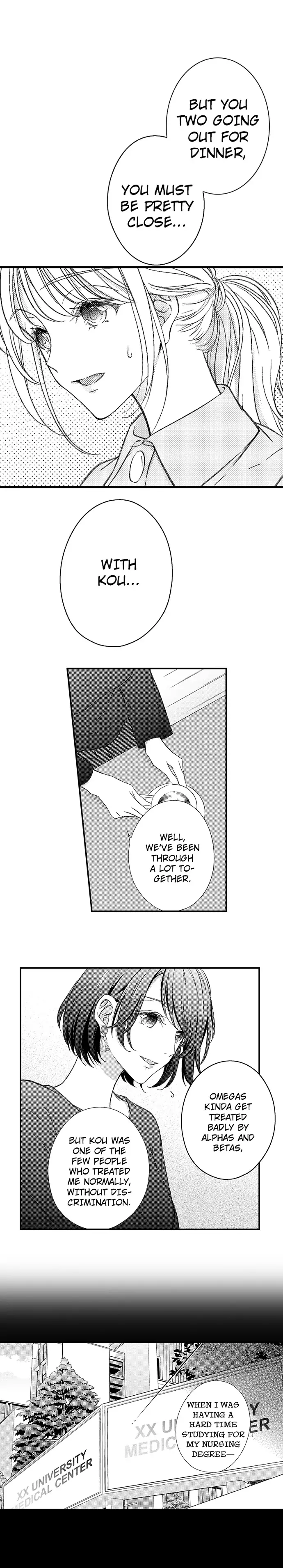 Anata Janai to, Ikenai Unmei Gobusata Omega, Daikiraina Alpha to Ban Ttemashita Chapter 22 - page 8