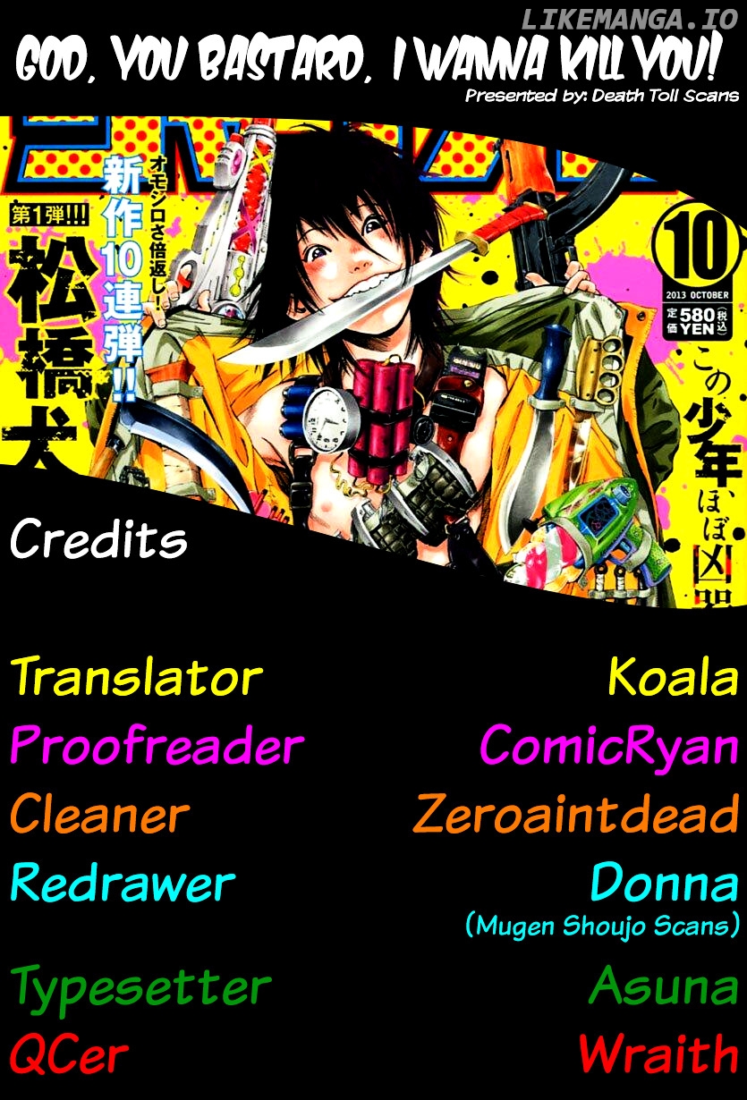 Kami-sama, Ki-sama o Koroshitai. chapter 17 - page 37