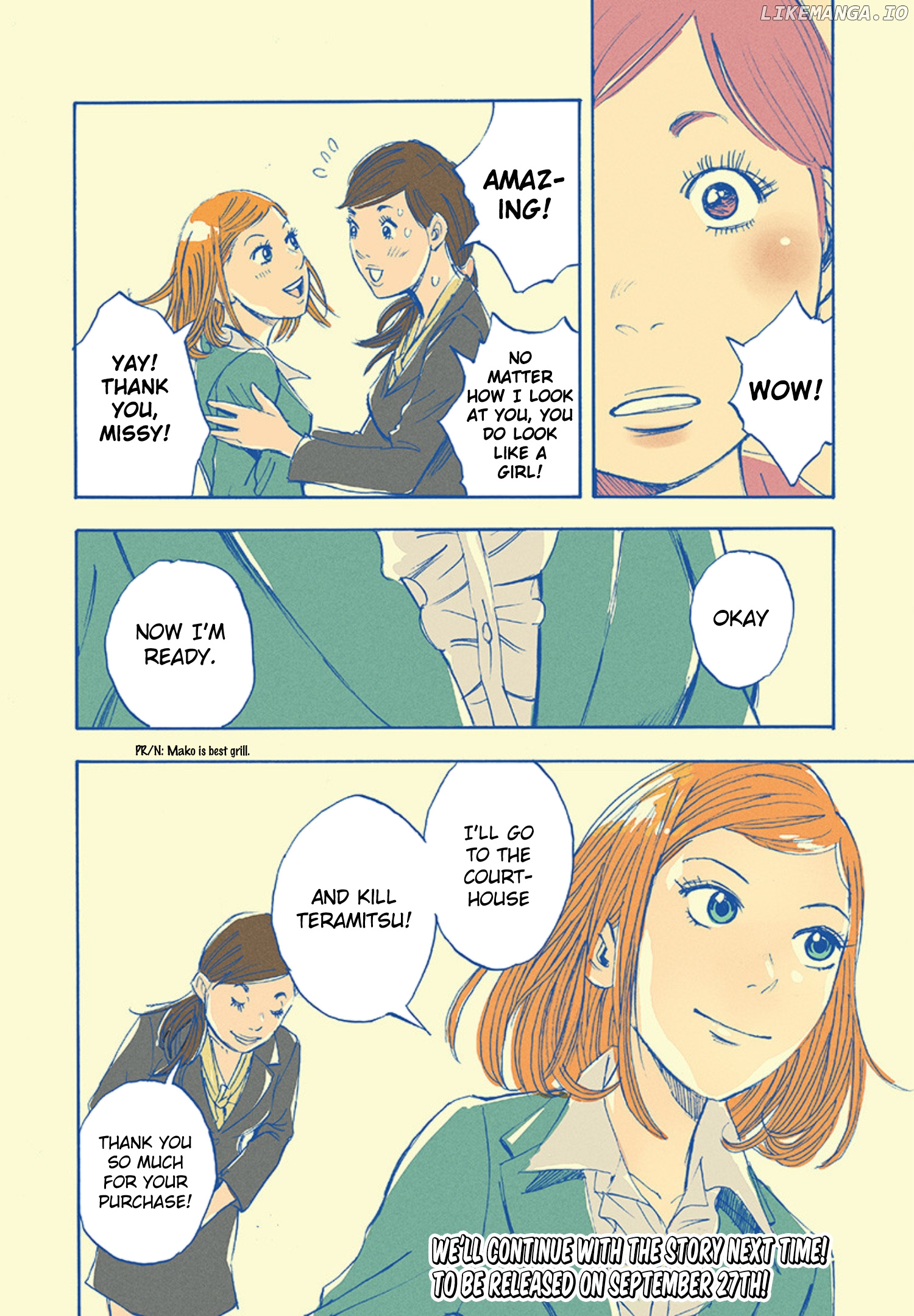Kami-sama, Ki-sama o Koroshitai. chapter 28.5 - page 8