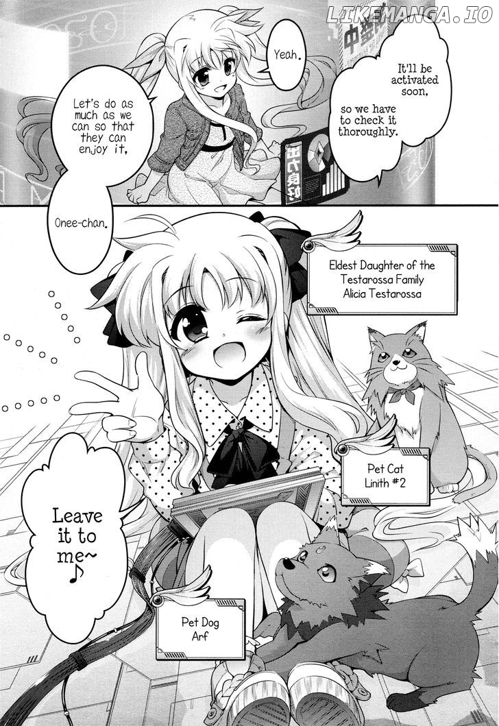 Mahou Shoujo Lyrical Nanoha Innocents chapter 0.1 - page 9