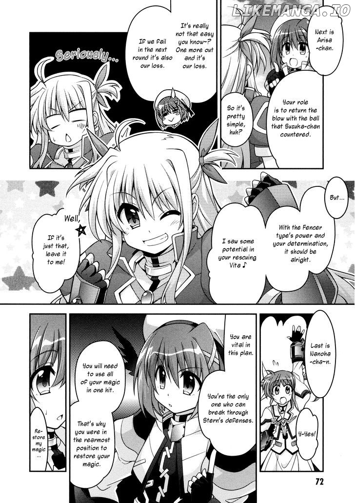 Mahou Shoujo Lyrical Nanoha Innocents chapter 7 - page 8