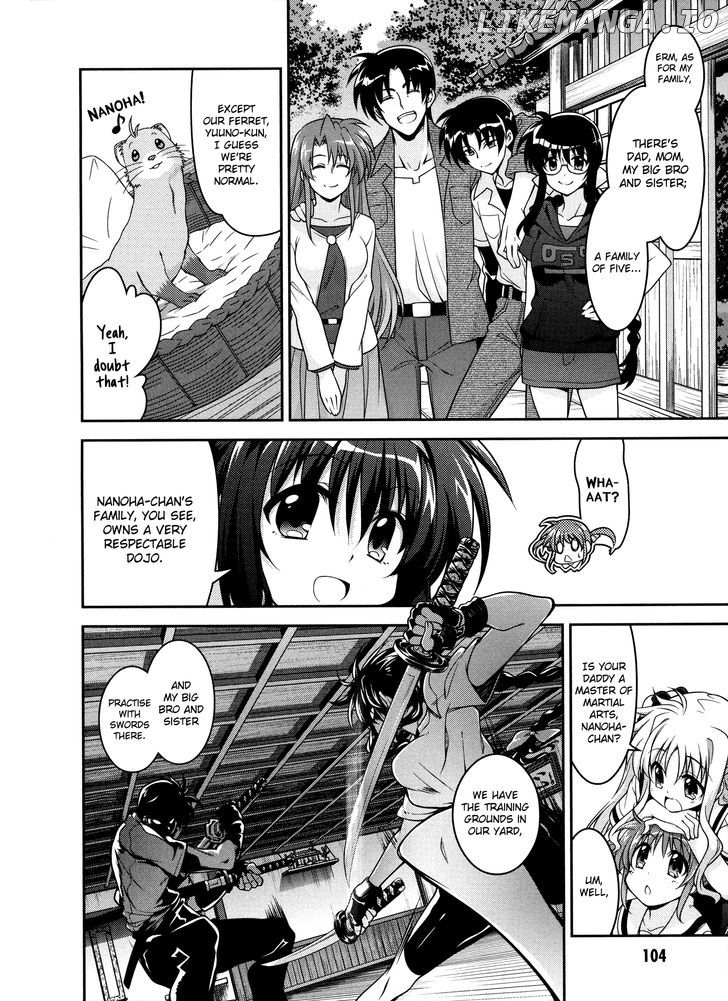 Mahou Shoujo Lyrical Nanoha Innocents chapter 5.5 - page 10