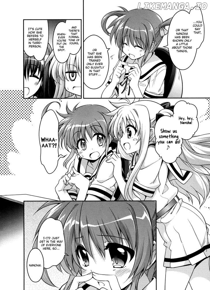 Mahou Shoujo Lyrical Nanoha Innocents chapter 5.5 - page 12