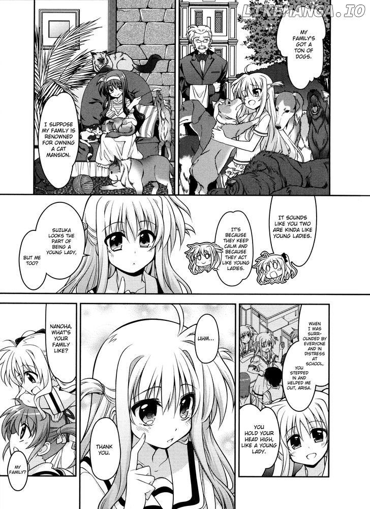 Mahou Shoujo Lyrical Nanoha Innocents chapter 5.5 - page 9