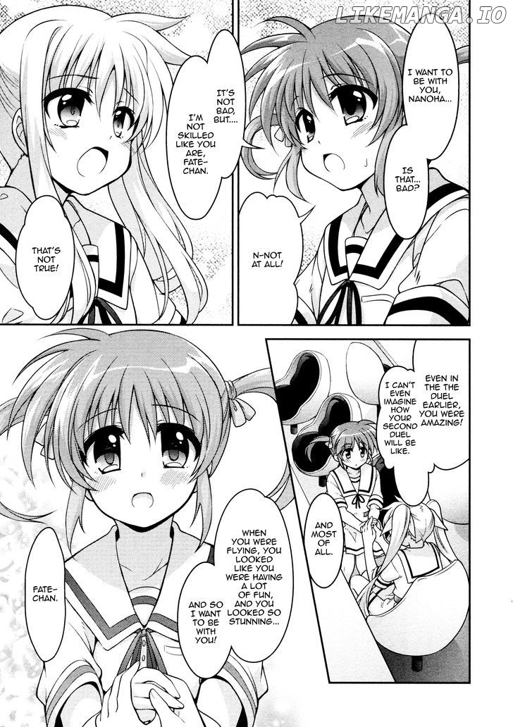 Mahou Shoujo Lyrical Nanoha Innocents chapter 4 - page 8