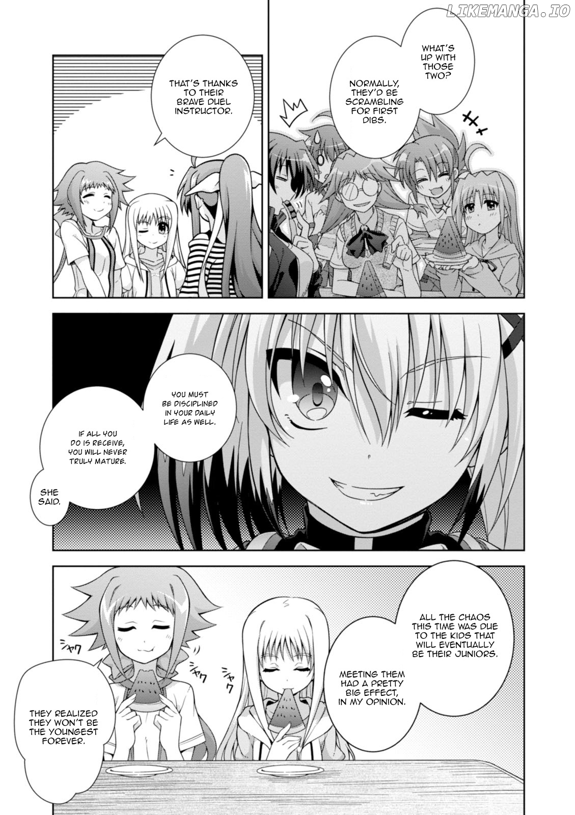 Mahou Shoujo Lyrical Nanoha Innocents chapter 17 - page 32