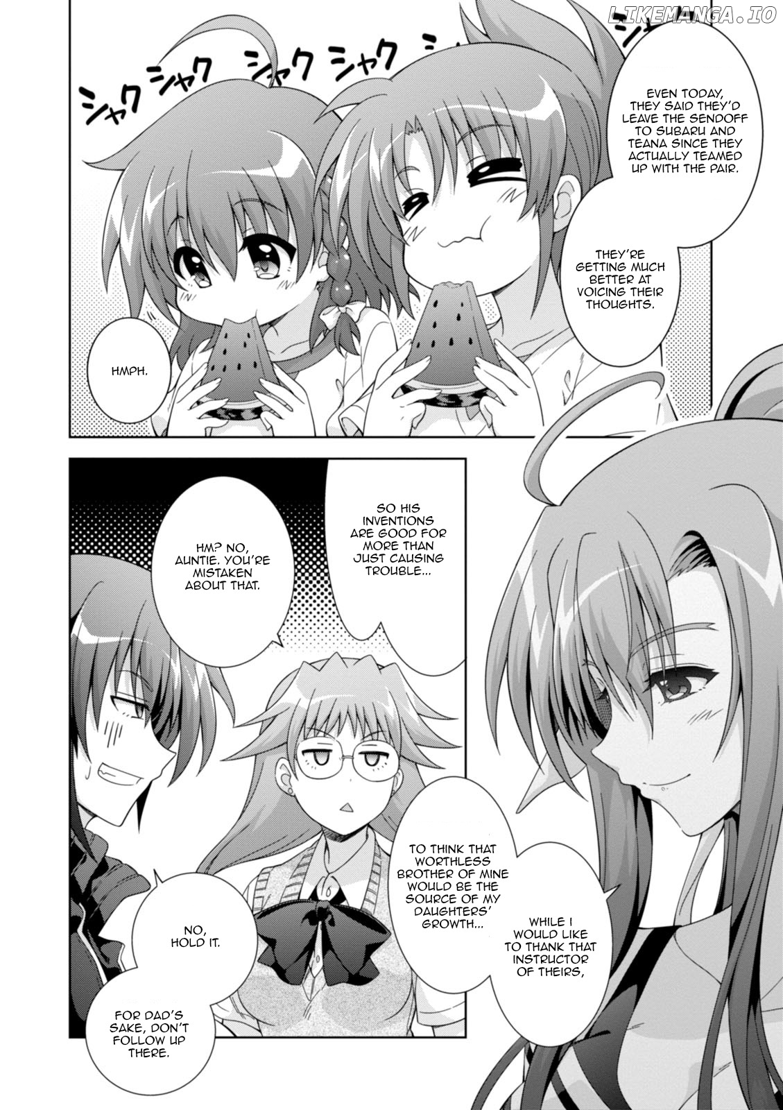 Mahou Shoujo Lyrical Nanoha Innocents chapter 17 - page 33