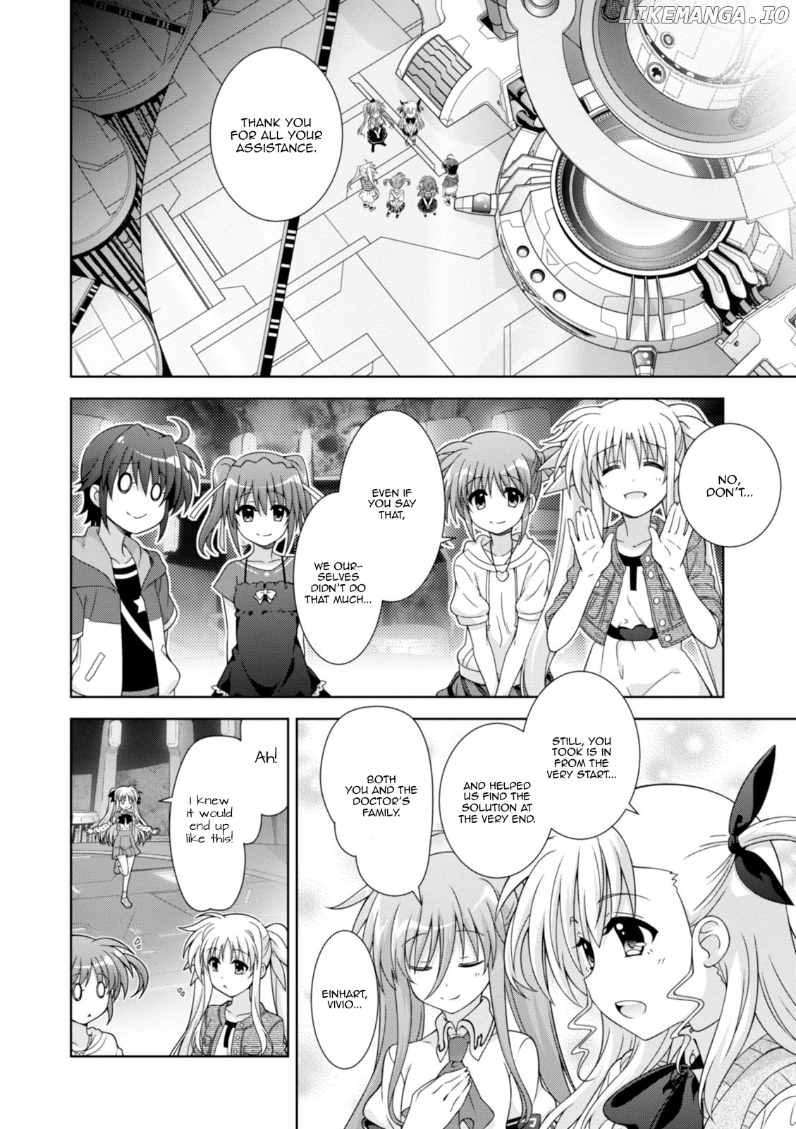 Mahou Shoujo Lyrical Nanoha Innocents chapter 17 - page 35