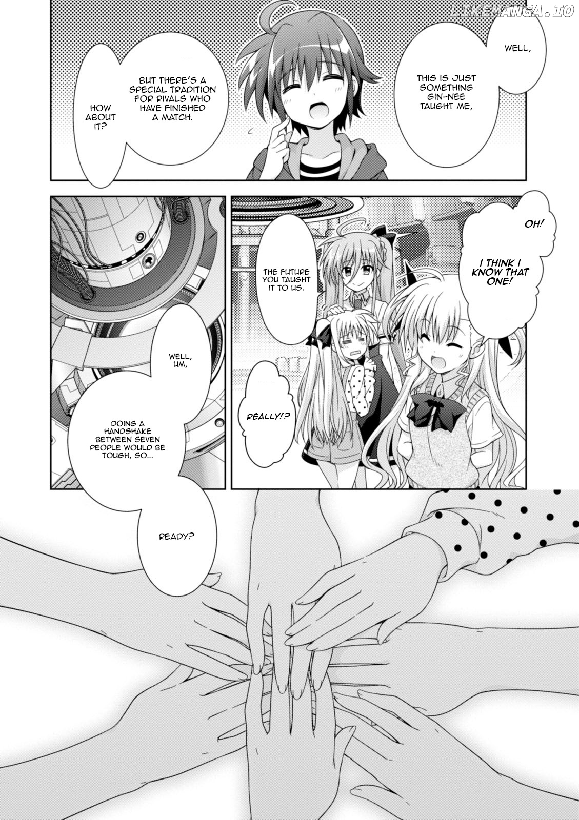 Mahou Shoujo Lyrical Nanoha Innocents chapter 17 - page 37