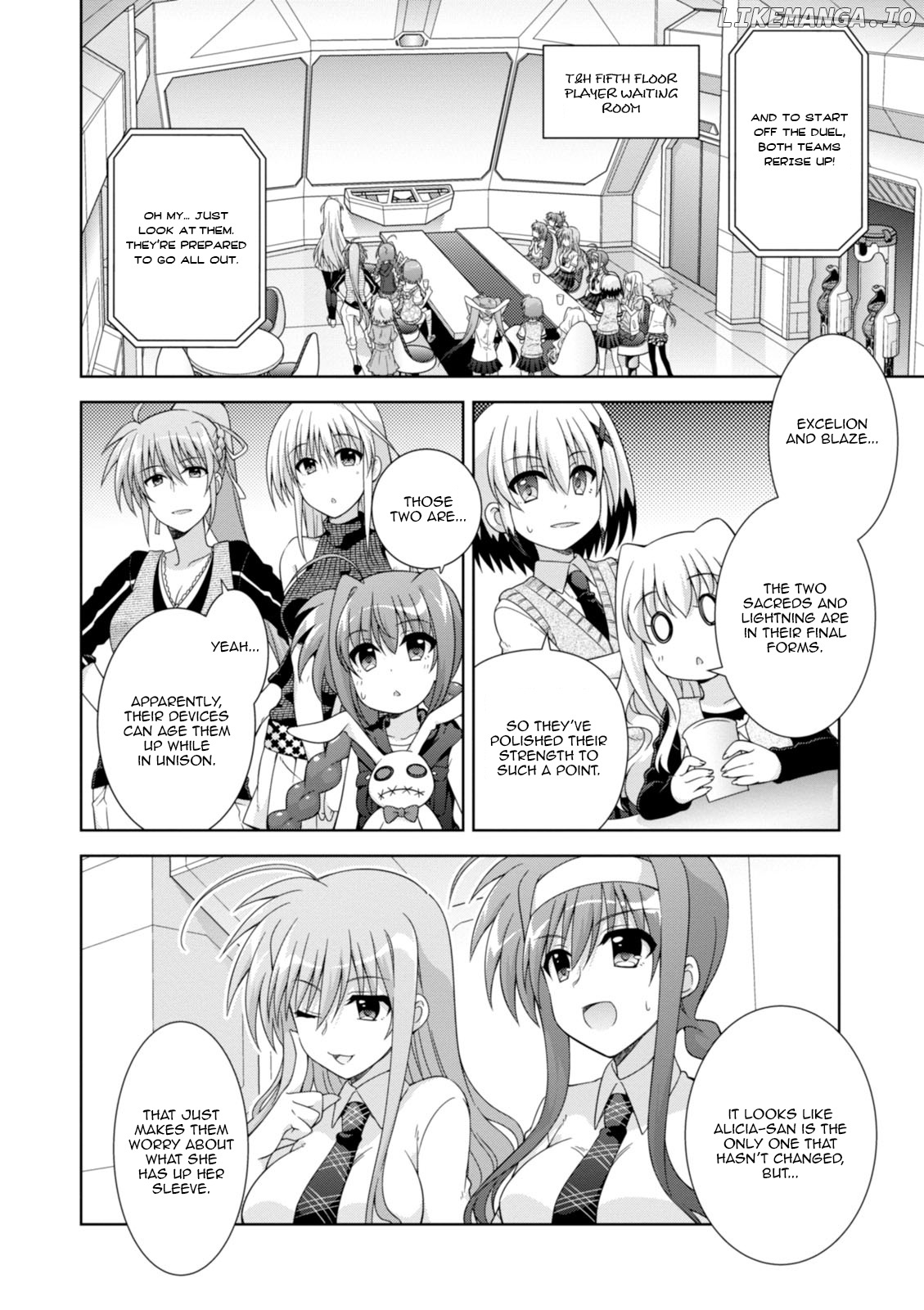 Mahou Shoujo Lyrical Nanoha Innocents chapter 17 - page 4