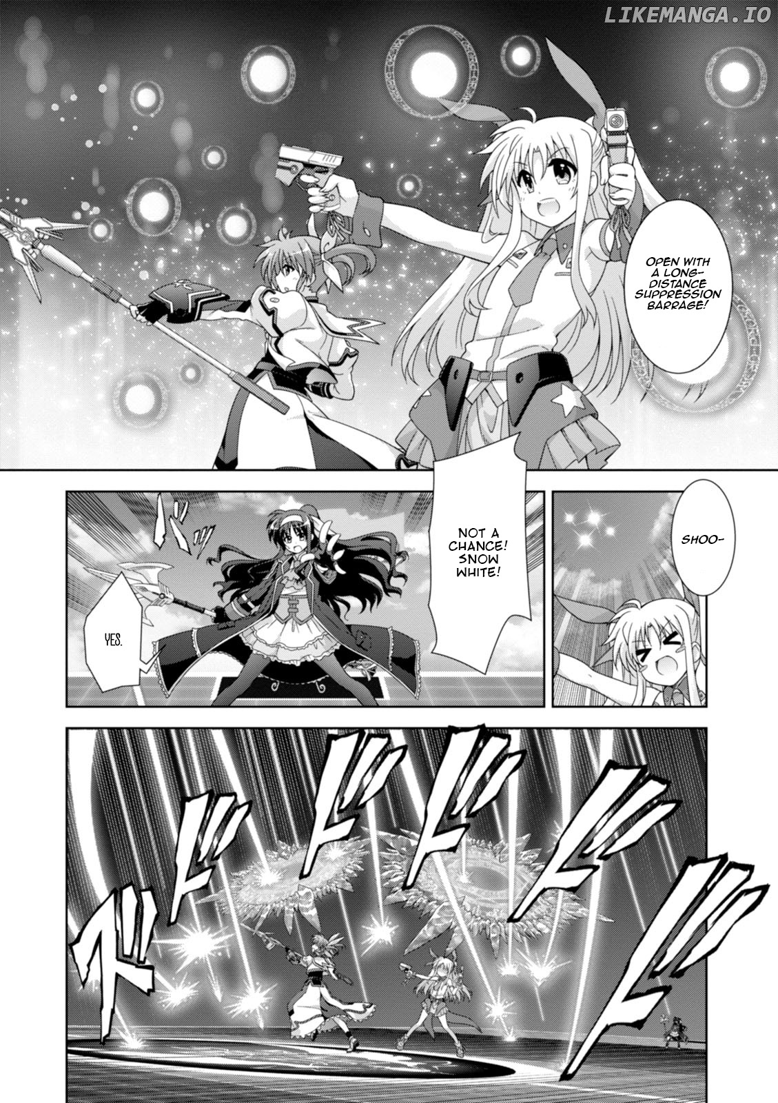 Mahou Shoujo Lyrical Nanoha Innocents chapter 17 - page 6