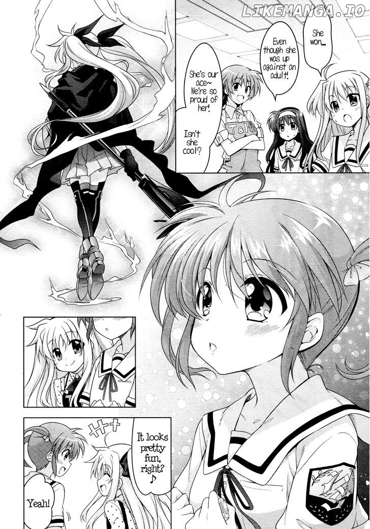 Mahou Shoujo Lyrical Nanoha Innocents chapter 1 - page 16