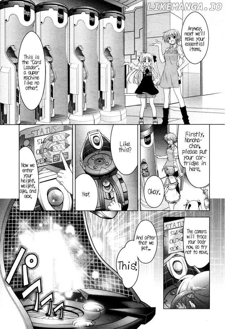 Mahou Shoujo Lyrical Nanoha Innocents chapter 1 - page 17