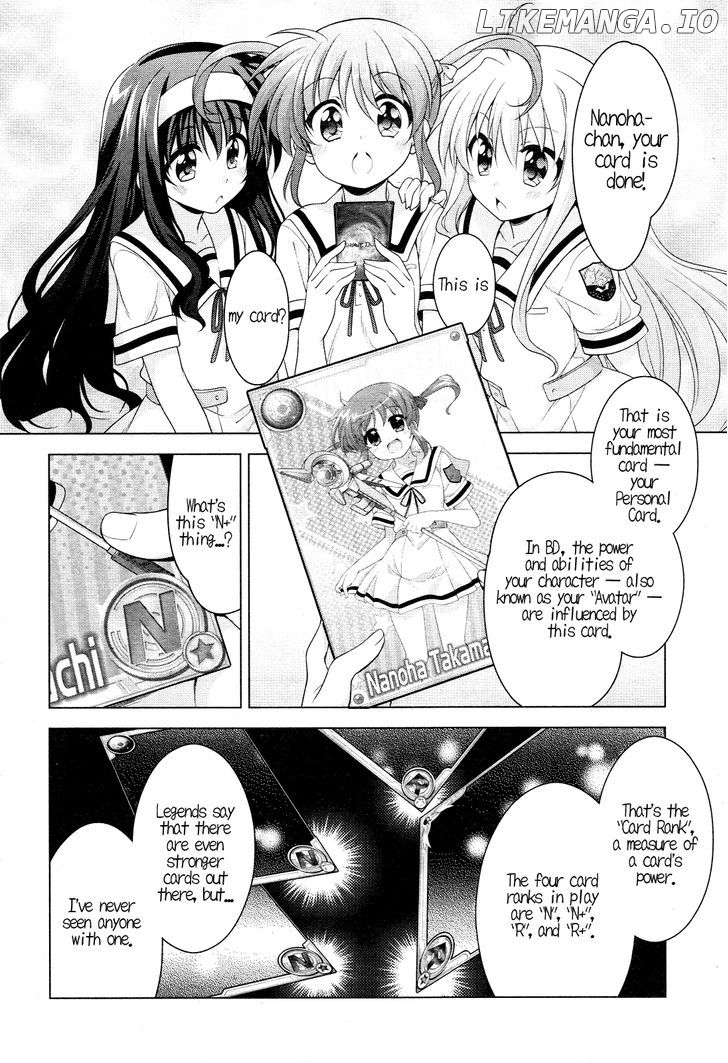 Mahou Shoujo Lyrical Nanoha Innocents chapter 1 - page 18