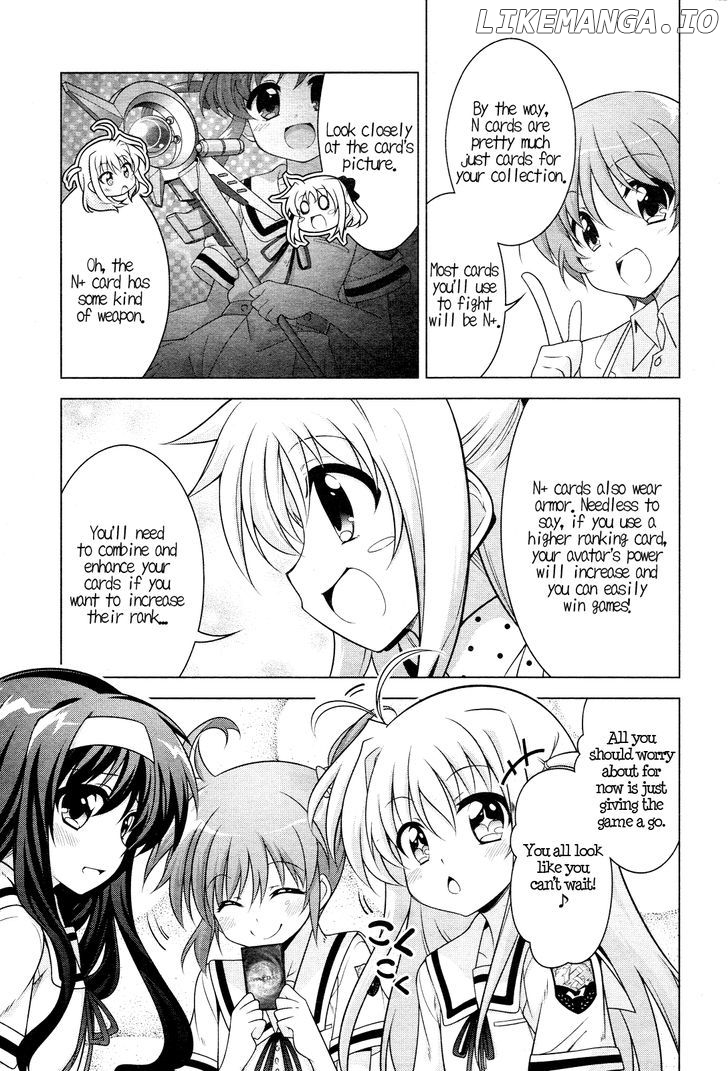 Mahou Shoujo Lyrical Nanoha Innocents chapter 1 - page 19
