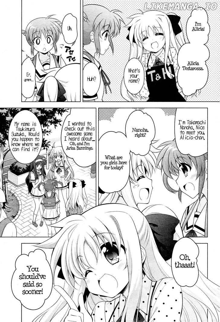 Mahou Shoujo Lyrical Nanoha Innocents chapter 1 - page 8