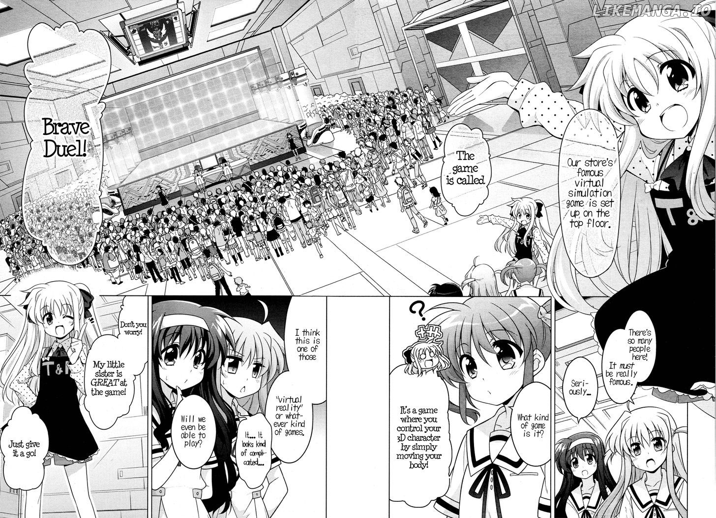 Mahou Shoujo Lyrical Nanoha Innocents chapter 1 - page 9