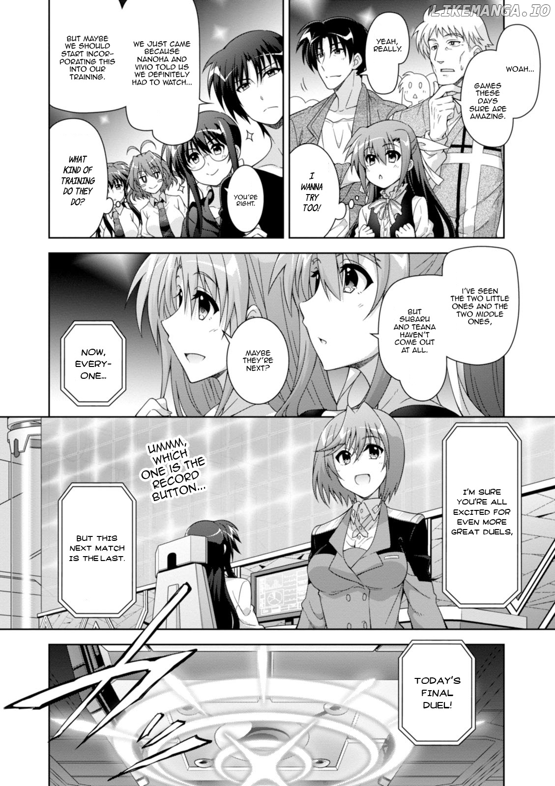 Mahou Shoujo Lyrical Nanoha Innocents chapter 16 - page 14