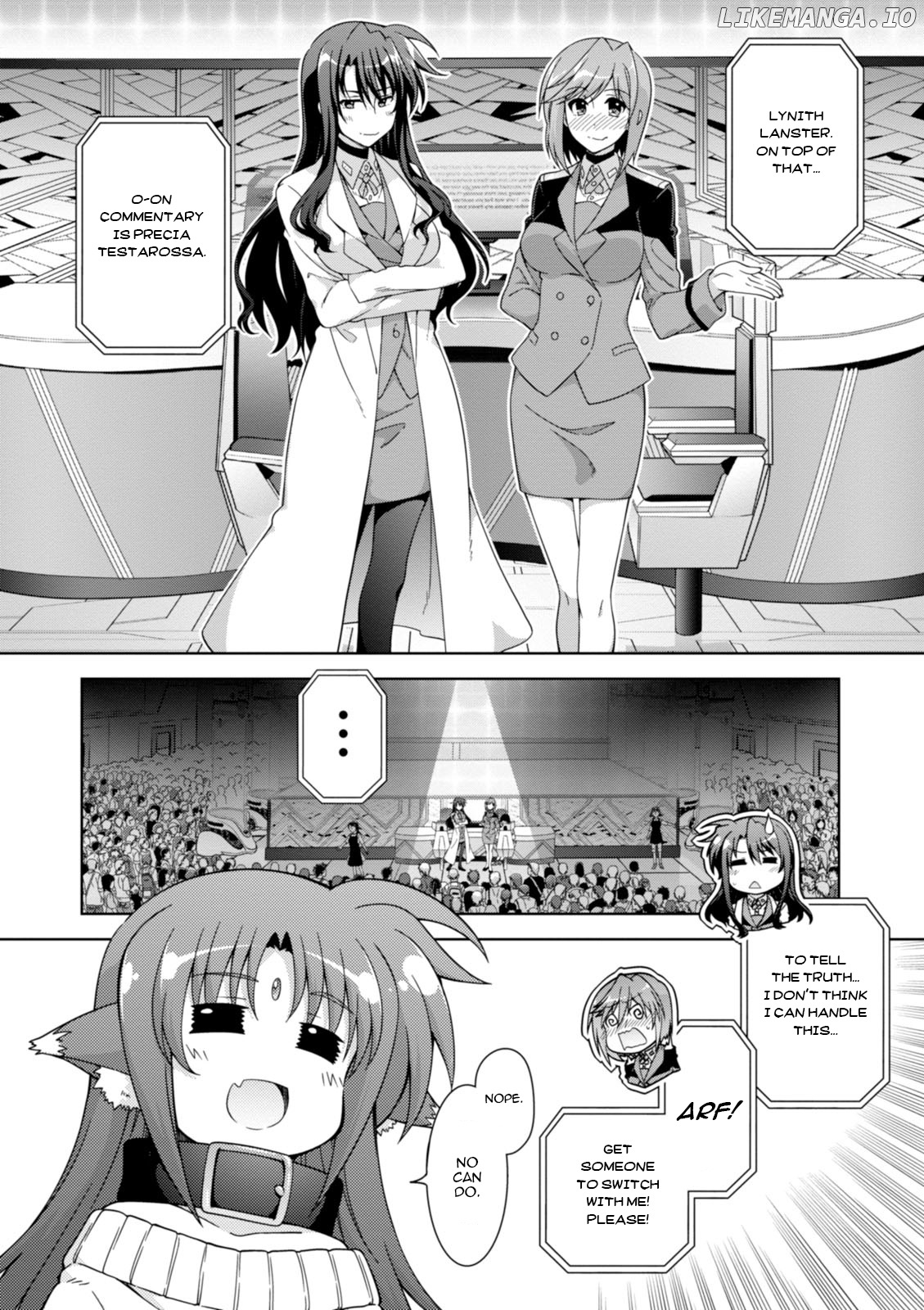 Mahou Shoujo Lyrical Nanoha Innocents chapter 16 - page 6