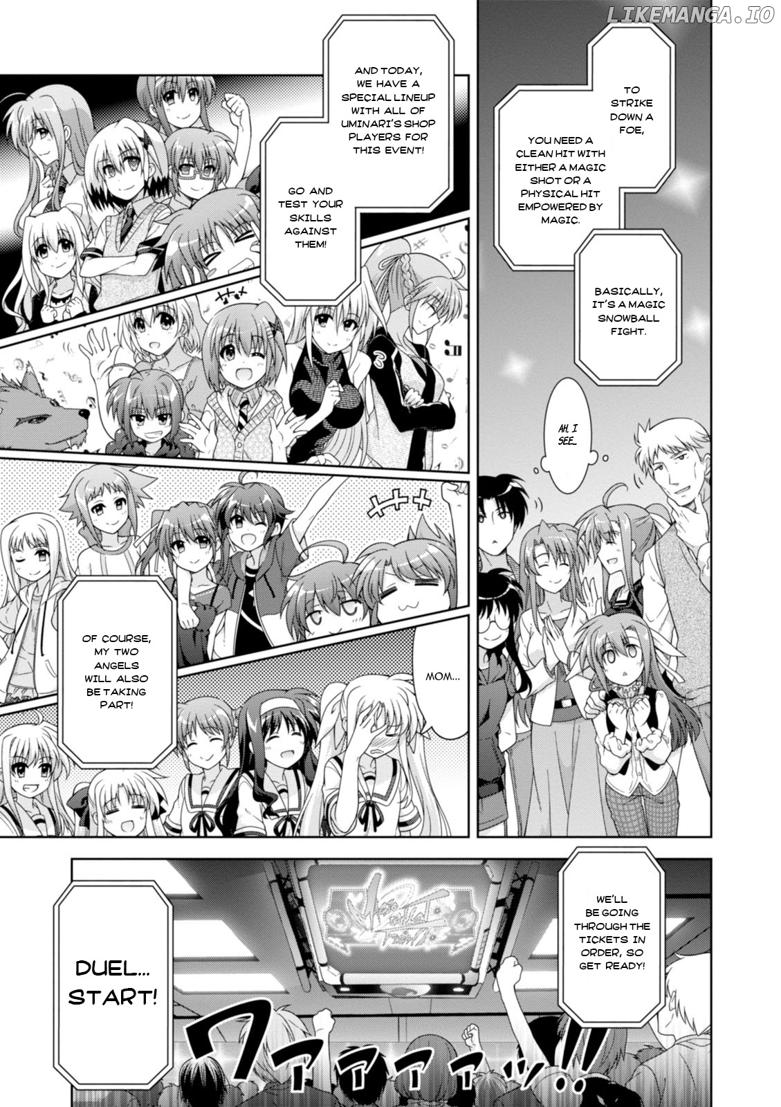 Mahou Shoujo Lyrical Nanoha Innocents chapter 16 - page 9