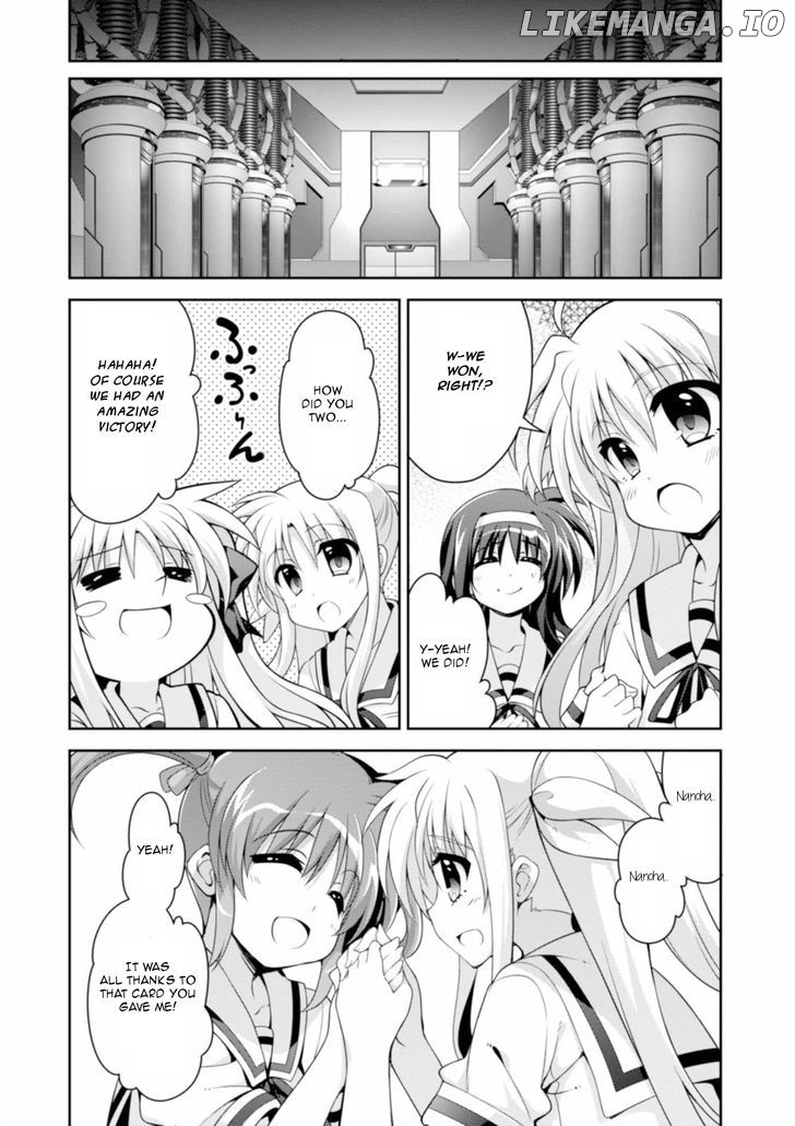 Mahou Shoujo Lyrical Nanoha Innocents chapter 14 - page 9