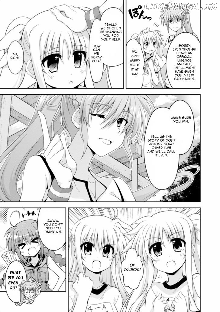 Mahou Shoujo Lyrical Nanoha Innocents chapter 12 - page 13