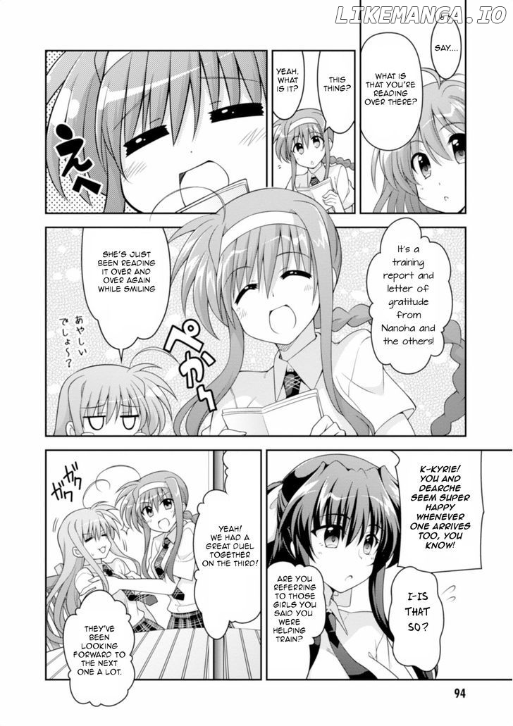 Mahou Shoujo Lyrical Nanoha Innocents chapter 12 - page 4
