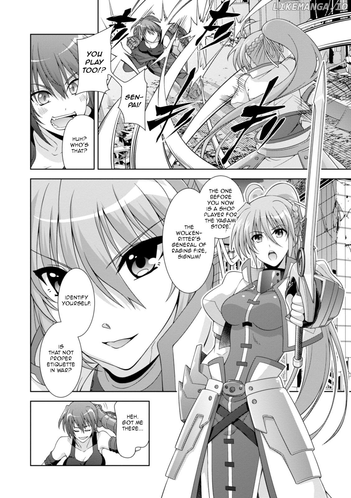Mahou Shoujo Lyrical Nanoha Innocents chapter 9 - page 6