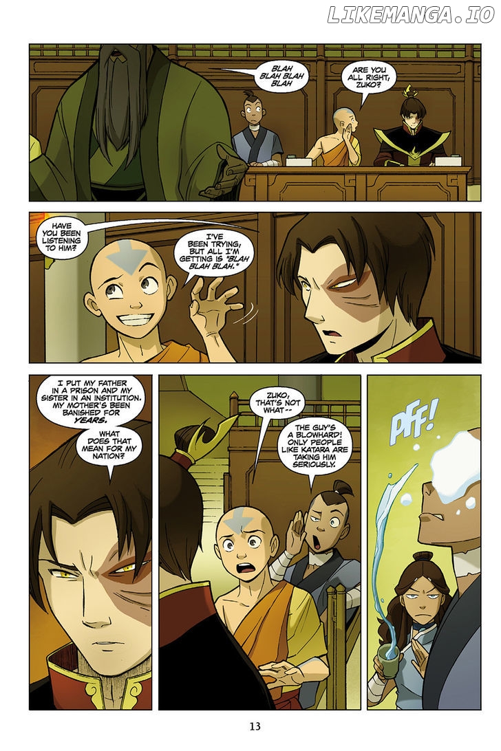 Avatar The Last Airbender - The Promise chapter 1 - page 12