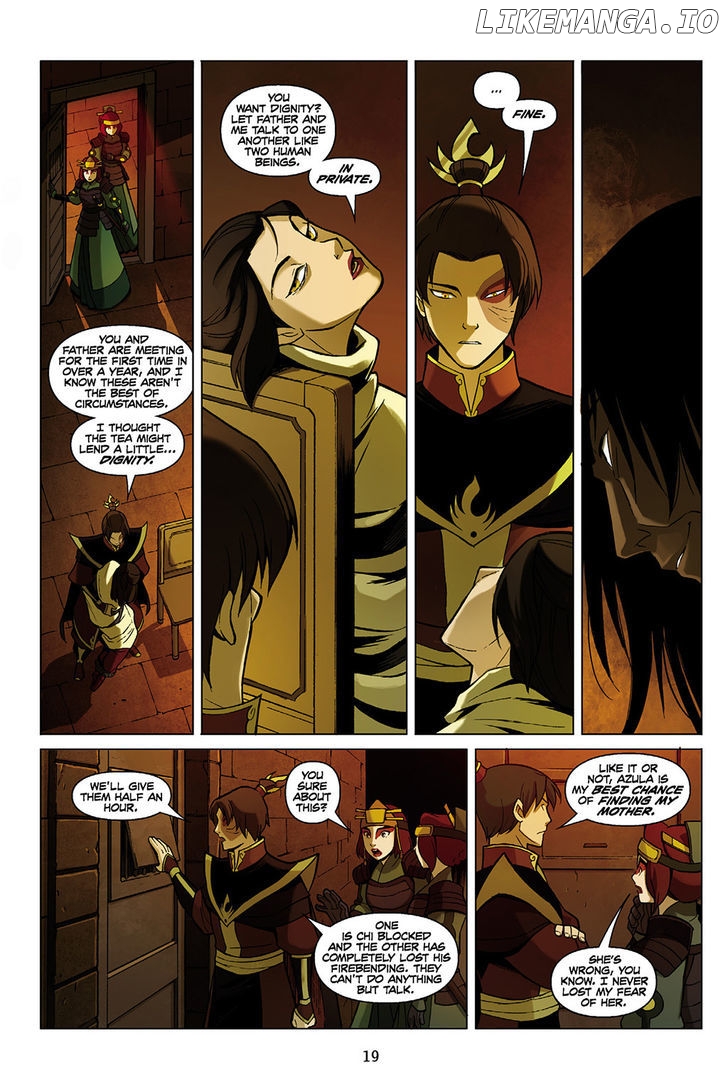 Avatar The Last Airbender - The Promise chapter 1 - page 18