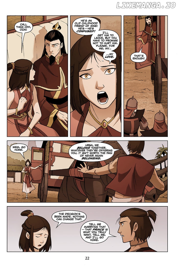 Avatar The Last Airbender - The Promise chapter 1 - page 21