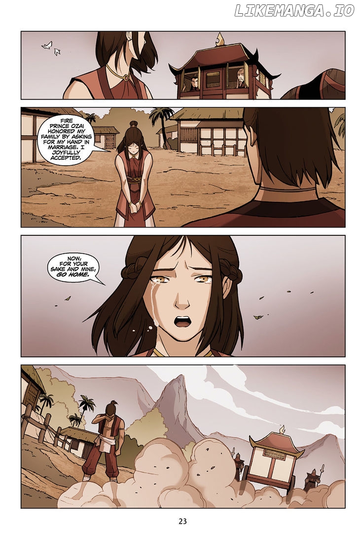 Avatar The Last Airbender - The Promise chapter 1 - page 22