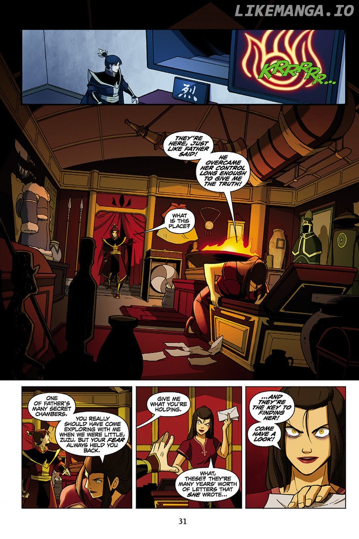 Avatar The Last Airbender - The Promise chapter 1 - page 31