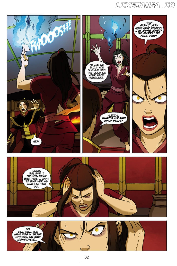 Avatar The Last Airbender - The Promise chapter 1 - page 32