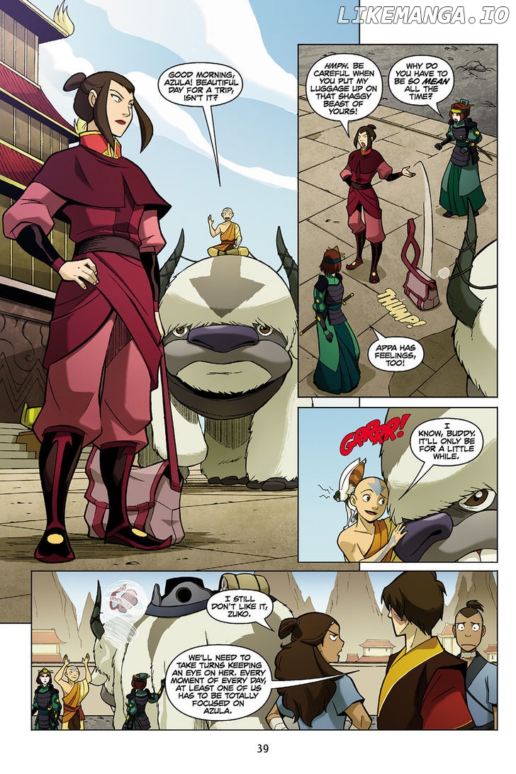 Avatar The Last Airbender - The Promise chapter 1 - page 39