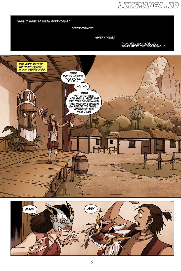 Avatar The Last Airbender - The Promise chapter 1 - page 4