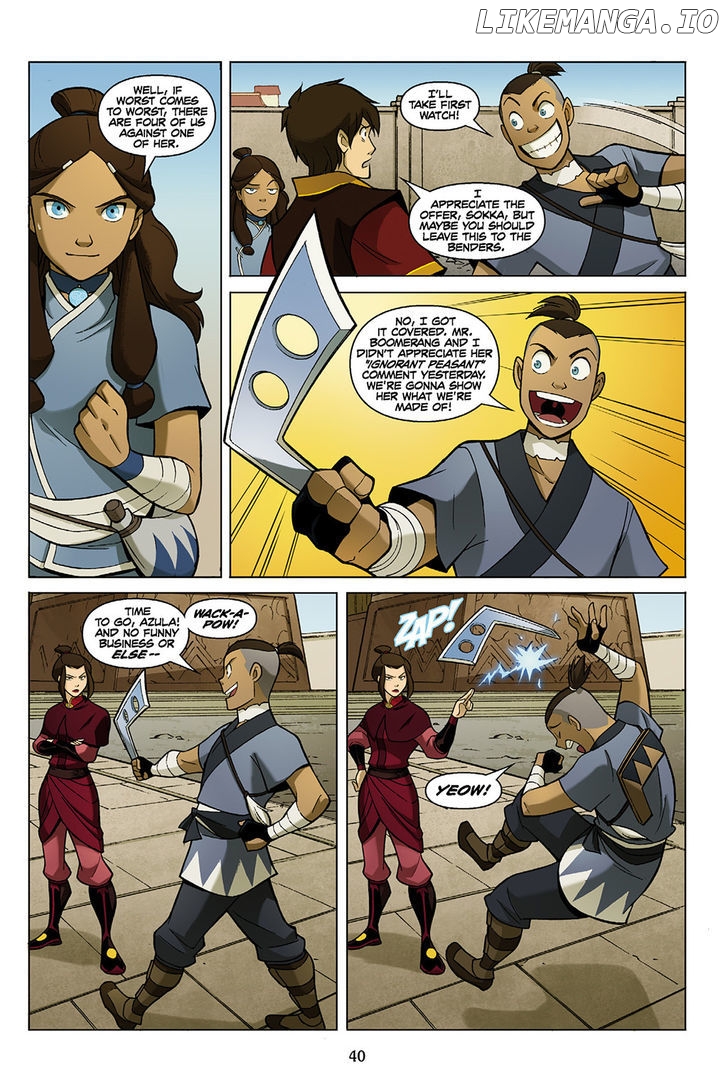 Avatar The Last Airbender - The Promise chapter 1 - page 40