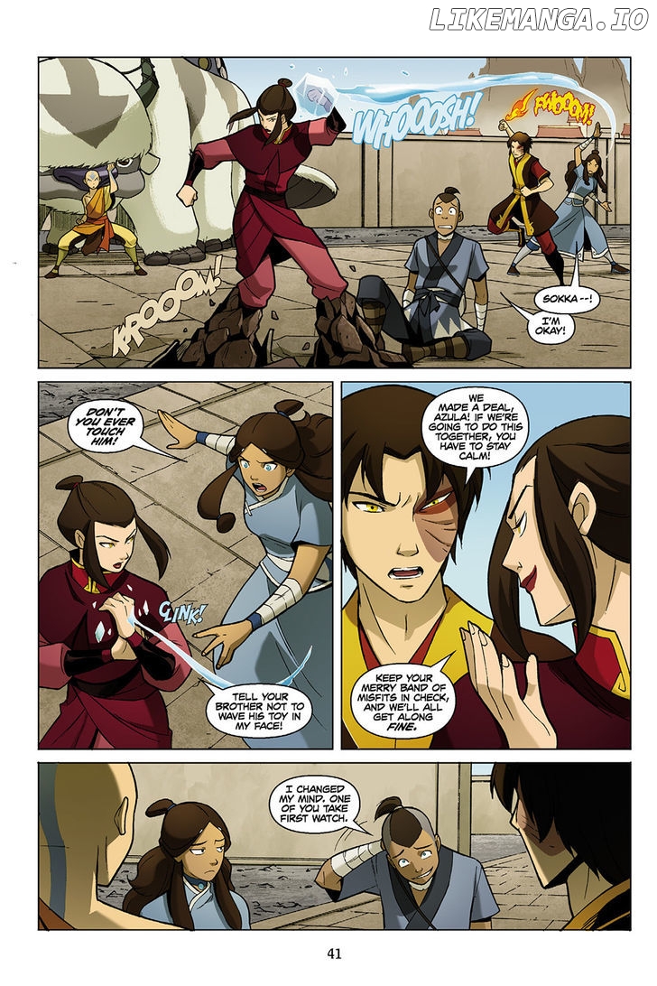 Avatar The Last Airbender - The Promise chapter 1 - page 41