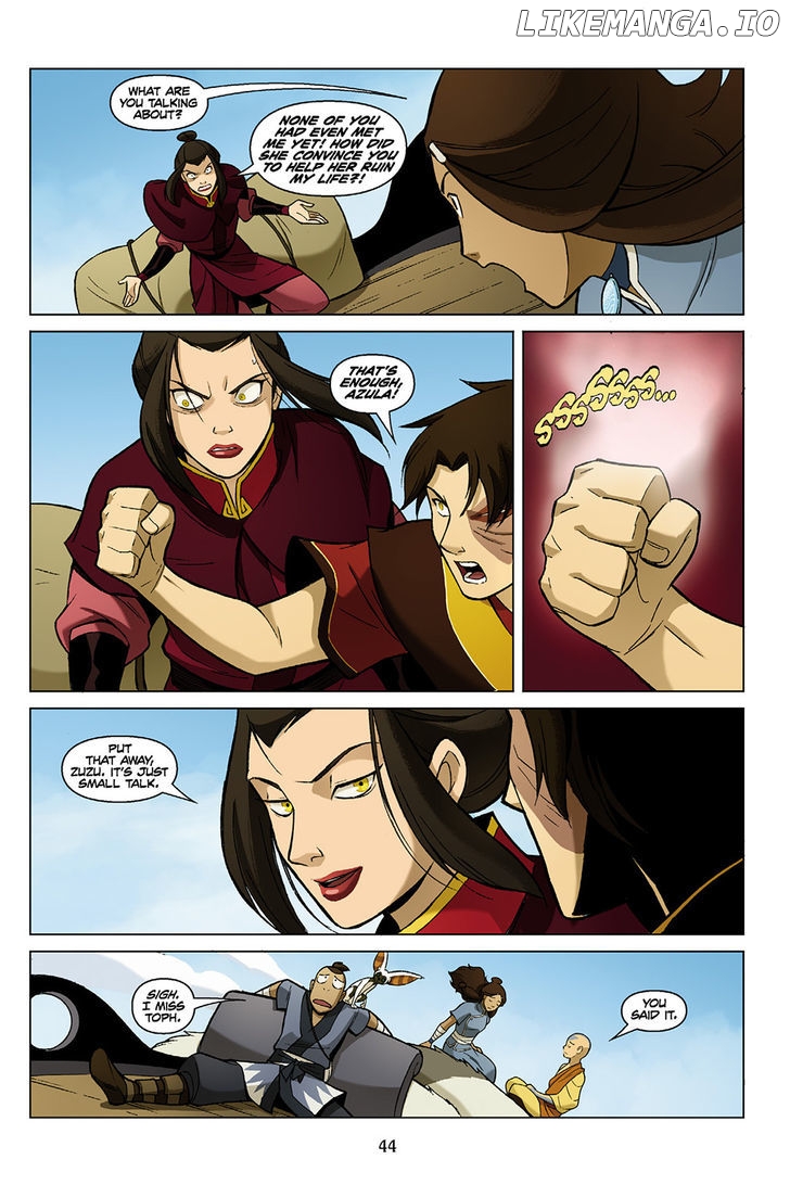 Avatar The Last Airbender - The Promise chapter 1 - page 44