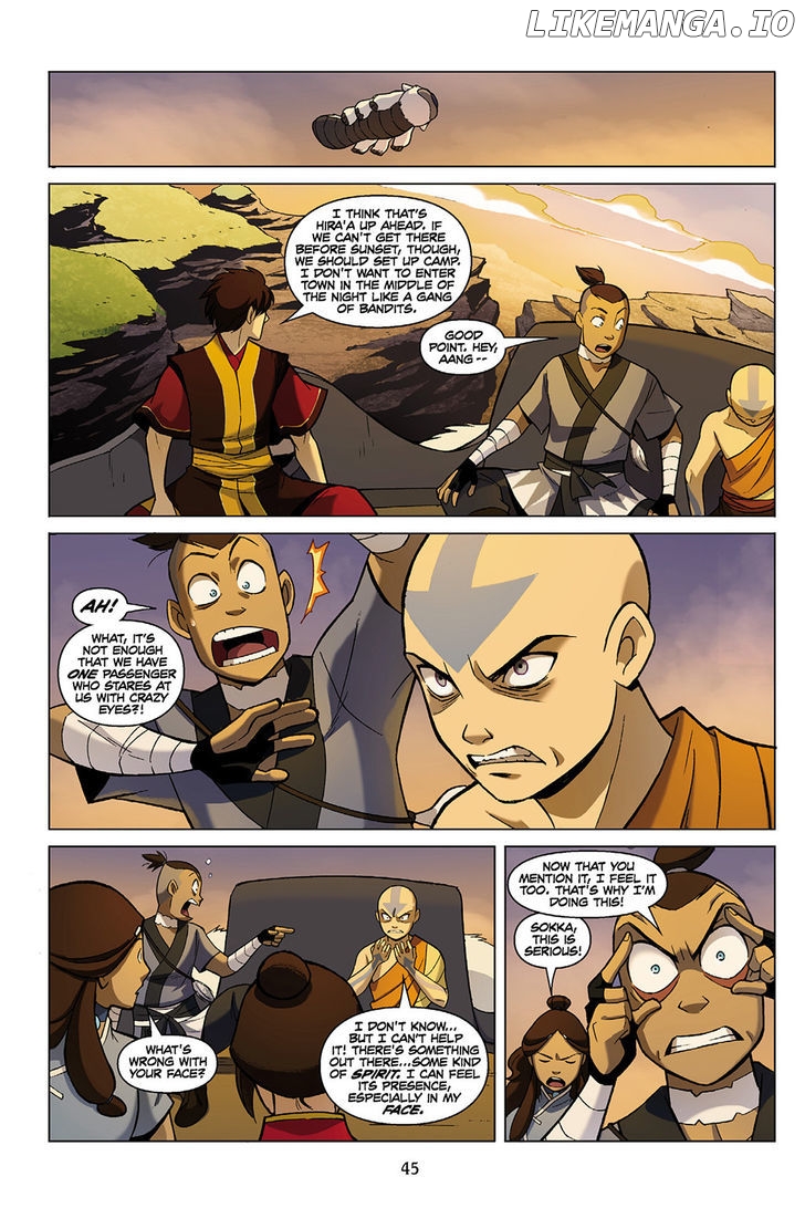 Avatar The Last Airbender - The Promise chapter 1 - page 45