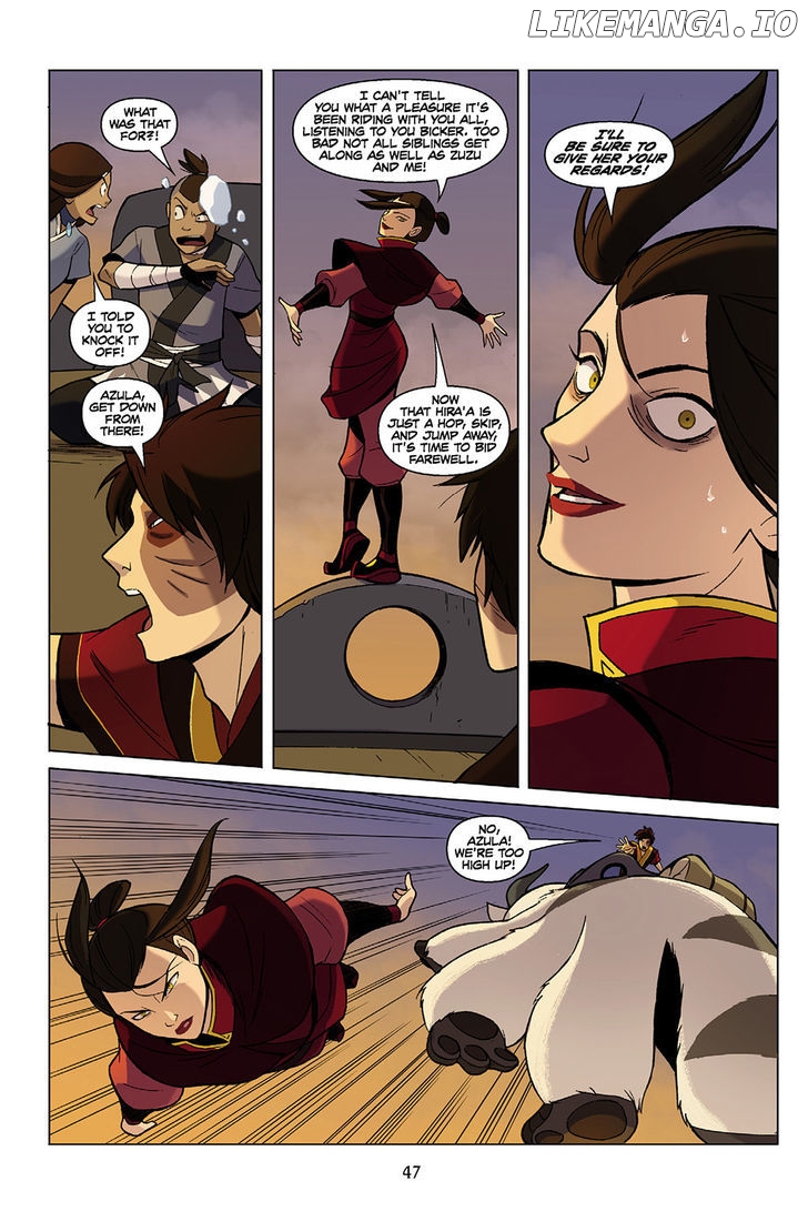Avatar The Last Airbender - The Promise chapter 1 - page 47