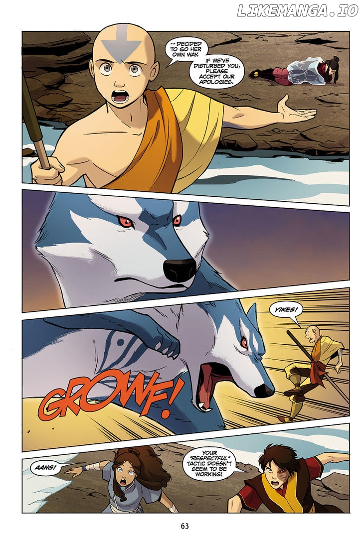 Avatar The Last Airbender - The Promise chapter 1 - page 64