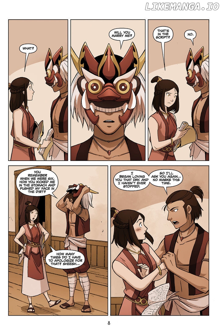 Avatar The Last Airbender - The Promise chapter 1 - page 7