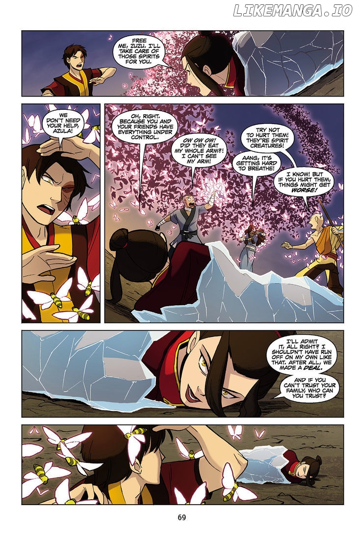 Avatar The Last Airbender - The Promise chapter 1 - page 70
