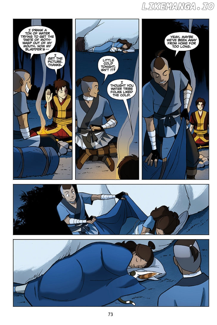 Avatar The Last Airbender - The Promise chapter 1 - page 74
